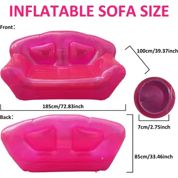 10 best sales Canapé rose - №7