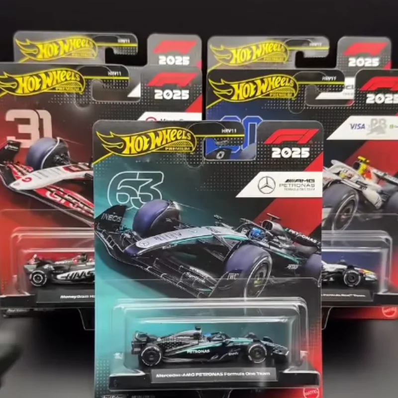 オリジナルホットウィールゴールドラベル-hrv11-9c6j-f1-レーシングシリーズ限定版ダイキャスト合金おもちゃの車コレクションサプライズギフト