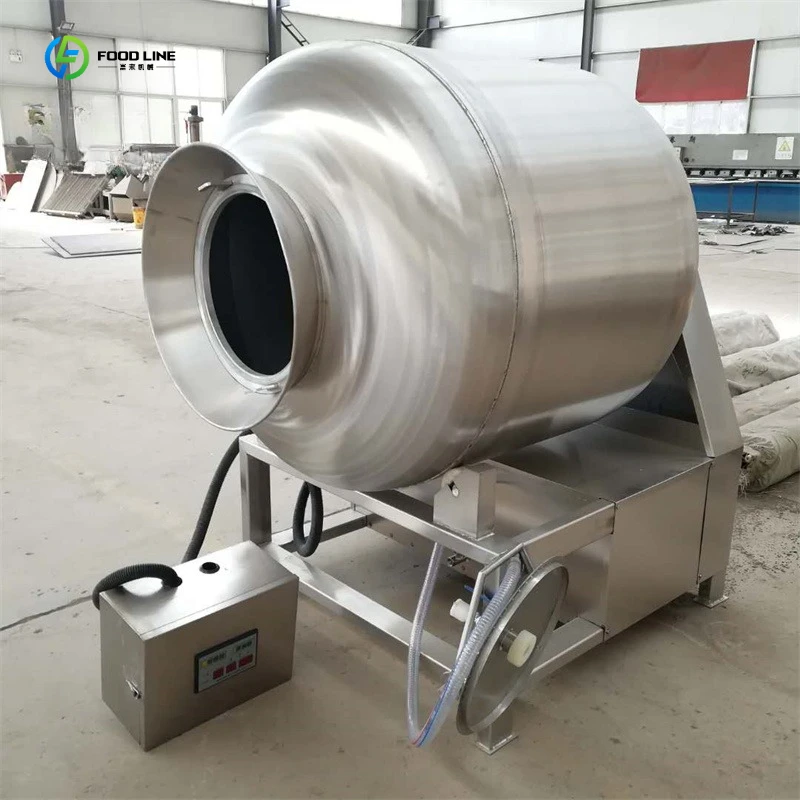 Stainless Steel Vacuum Tumbler Batch Vacuum Tumbling Machine Meat Marinating Tumbler Machine FL Customized