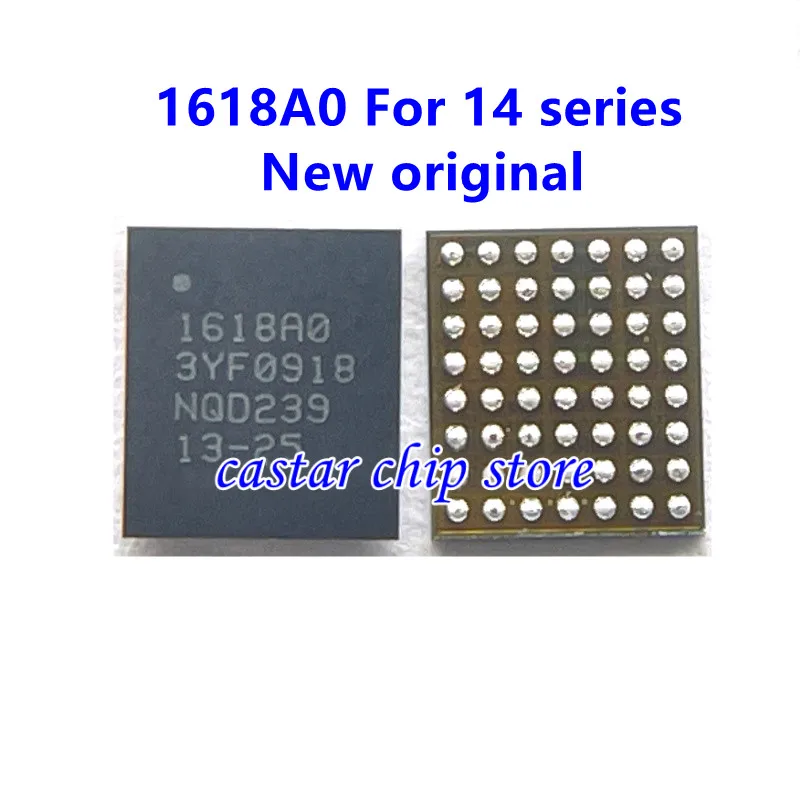 

10Pcs/Lot Original New 1618A0 For iPhone 14 14Plus 14Pro 14ProMax U2 Charger IC USB Charging Tristar Hydra Chip 1618AO 56 Pins