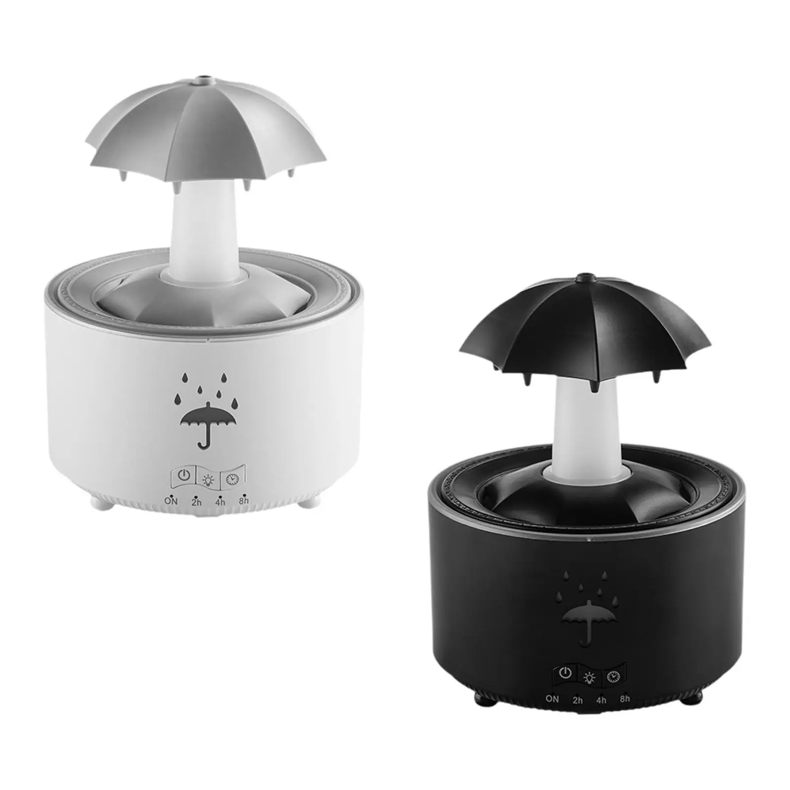 Rotating Umbrella Drop Humidifier Multipurpose for Home Tabletop Study