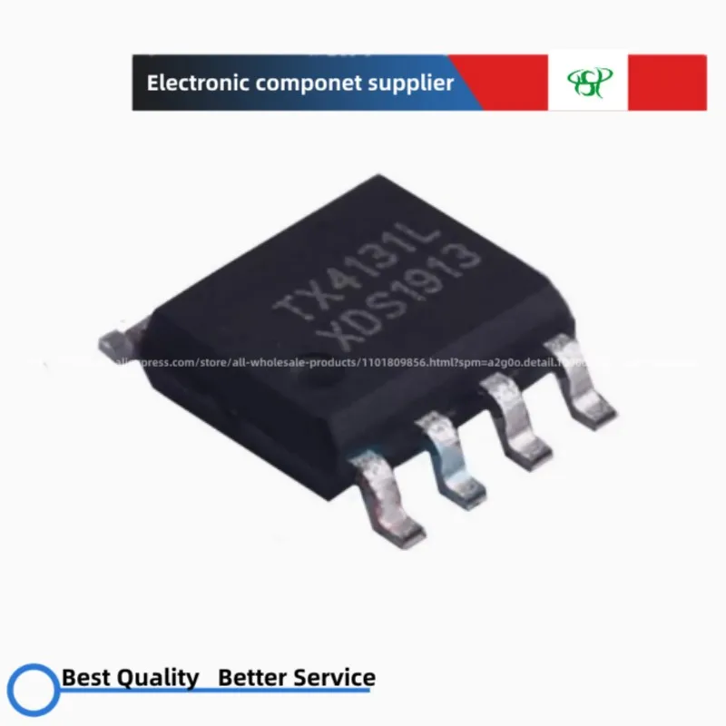 10PCS~50PCS TX4131L SOP-8 TX4I3IL TX4131 DC-DC power chip buck input 8V~100V and output 5V~30V 5A power supply.