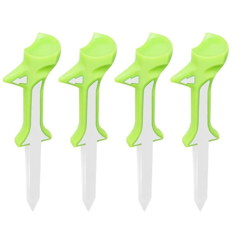 Neuankömmling Golf Double-Joint Inclined Tees/Tees Halter – 12 Stück Double-Joint Sloped Golf Tee Ständer