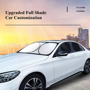 適用於大眾高爾夫8 MK8 ID-4 ID-6、斯柯達明銳A8、西雅特Leon FR MK4 Cupra的汽車前窗擋風玻璃遮陽罩 10 最佳銷售 2018年西雅特Leon FR - №9