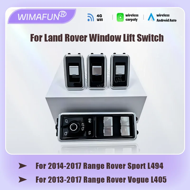 WIMAFUN Electric Window Switch Window Lifting Control Switch for Land Rover Range Rover Vogue L405 Sport L494 Plug and Play