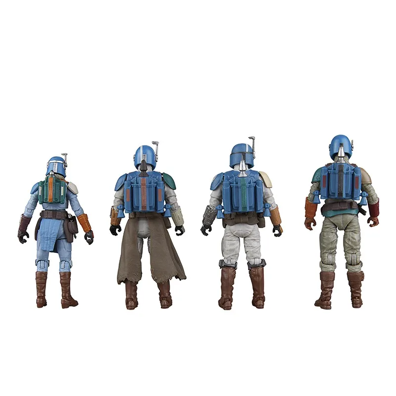 Hasbro Original Genuine Star Wars Mandalorian Shriek Hawk Special Action Figure Set 15cm Assembly Model Toys Action Figures Gift