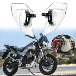 FOR V85TT Windshield Windscreen Side Panel Deflector Airflow Hand Shield Protector For V85 TT V85TT 2019-2024