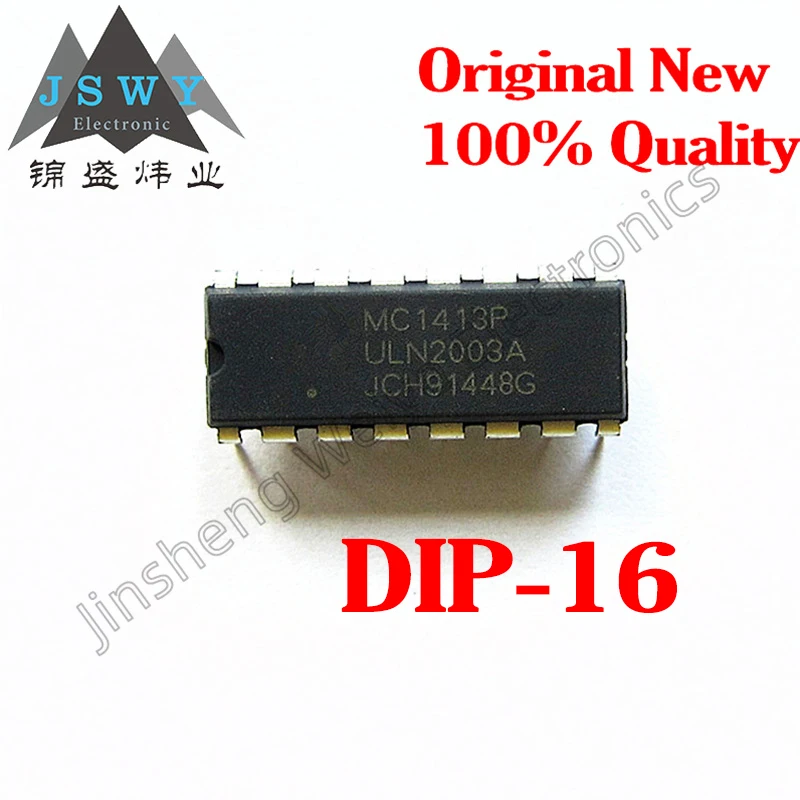 

(10/50pcs) MC1413P MC1413 DIP16/Darlington transistor/Fast delivery/Electronic original/Brand new original stock