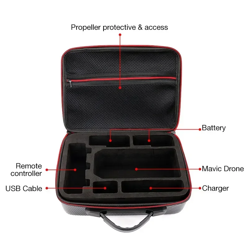 Suitable for DJI Imperial Mavic Drone Suitcase Camera Drones Accessories Waterproof Box Case Storage Case Carry Bag Drone Boxes