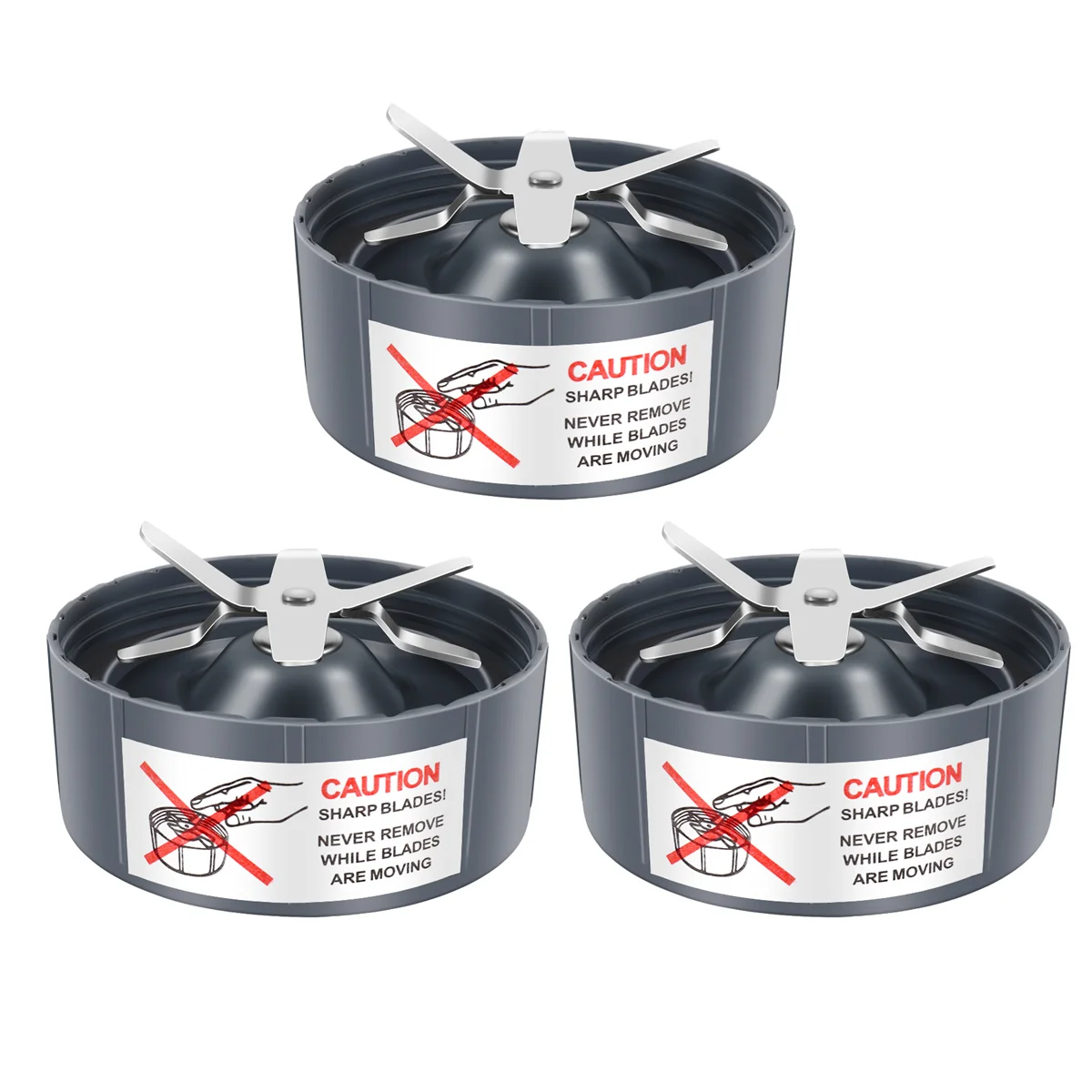 Nuevo Cuchilla extractora de repuesto de 3 piezas para modelos Nutribullet 600W/ 900W, piezas de repuesto