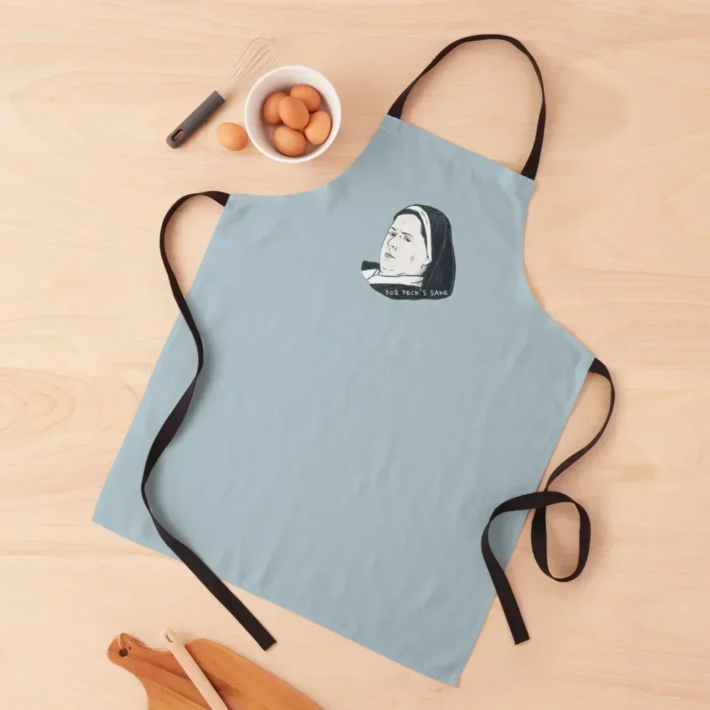 

Derry Girls - Sister Michael Apron Customizable Waterproof Kitchen Woman Christmas gift waterproof for women Apron