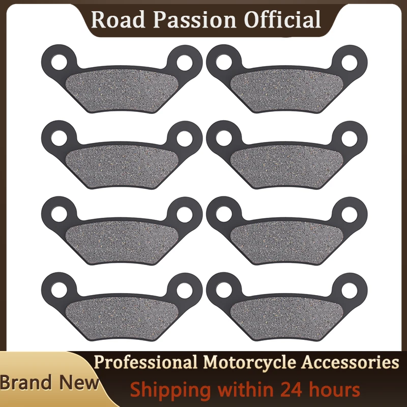 Motorcycle Front Rear Brake Pads For JCB UTILITY VEHICLES Groundhog 800 1000 D Workmax For XUV 620i 625i 825i 850 855 D Gator