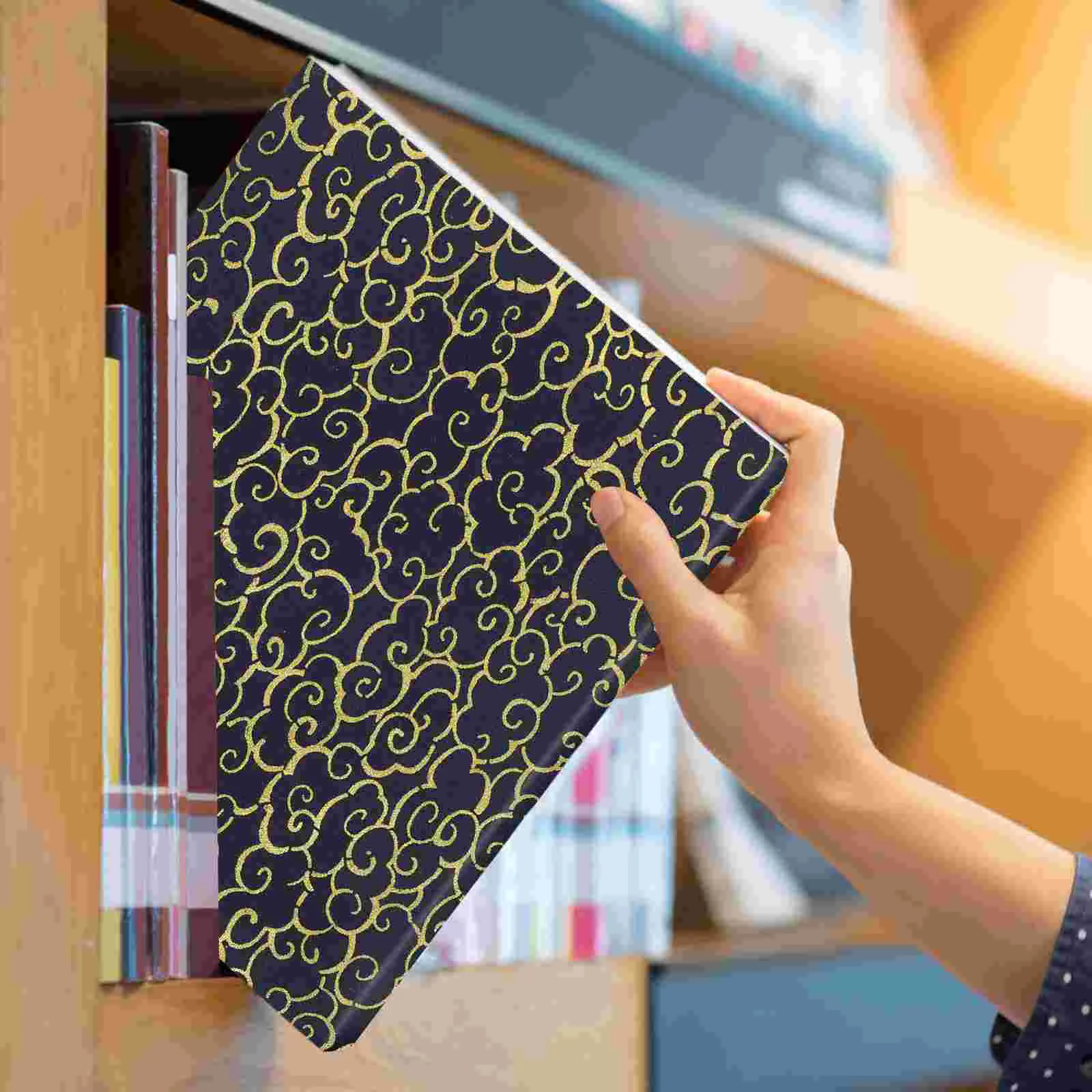 A5 Cloth Book Bible Gifts Reusable Handmade Book Sleeve Adjustable Book Protector For Notebook Hand Account Book