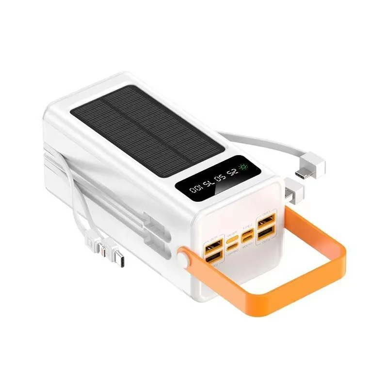 100000mAh 120W Super Fast Charging Solar Power Bank with Large Capacity  Powerful Long Range  Mobile Power Bank - view 6