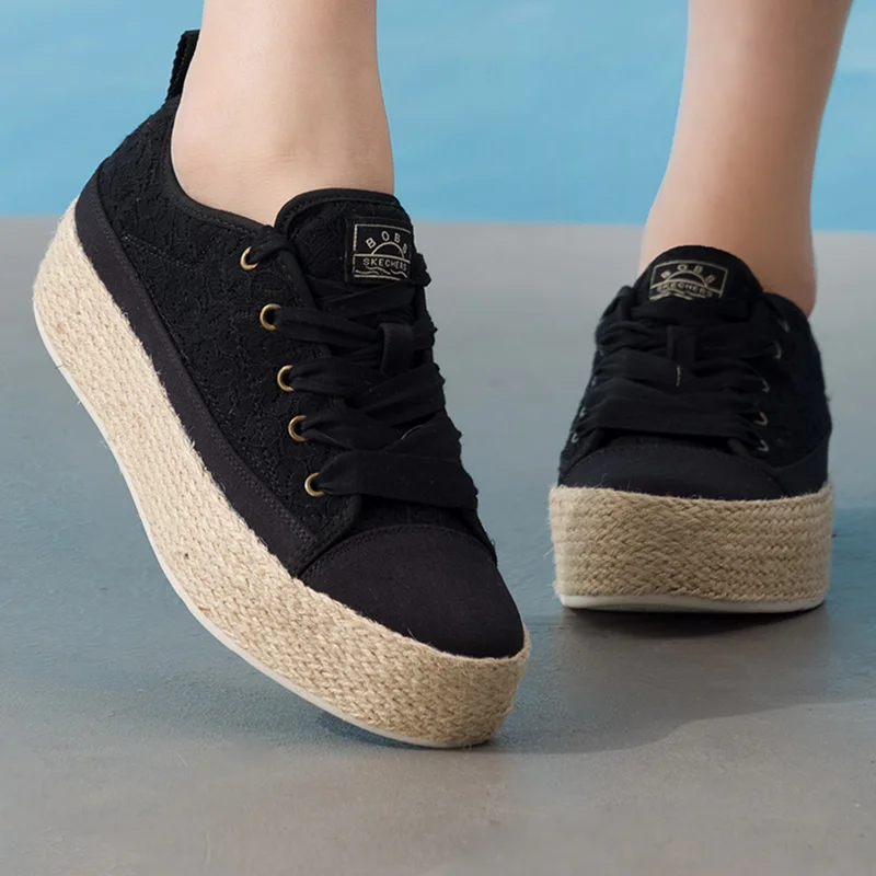 skechers-women's-shoes-original-lightweight-fashion-wear-resistant-non-slip-new-fitness-training-outdoor-sports-casual-shoes-114008-blk-2