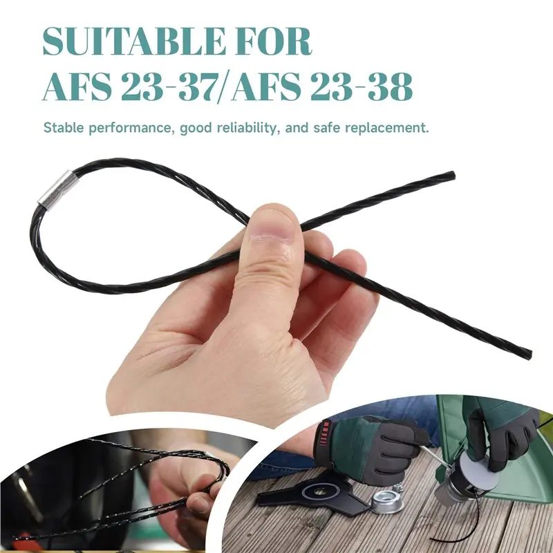 SOFT-20Pcs F016800431 Cutting Line For AFS 23-37 Extra Strong Grass Trimmer Spool Line Brush Cutter Thread Line 37Cm