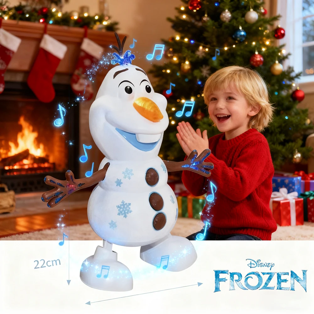 

Фигурка «Холодное сердце Олаф», танцевальная кукла Олаф, электрическая игрушка, детский подарок