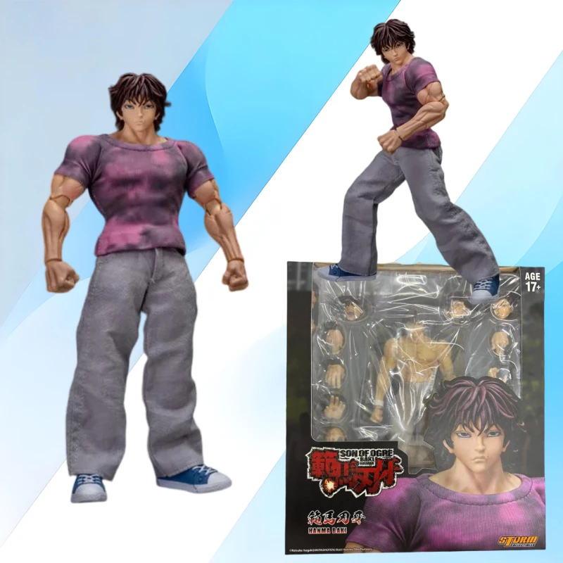 

Original Storm Baki Hanma Toys Son of Ogre Baki Hanma BBTS Exclusive 1/12 Scale in Stock Anime Action Figures Model Toys