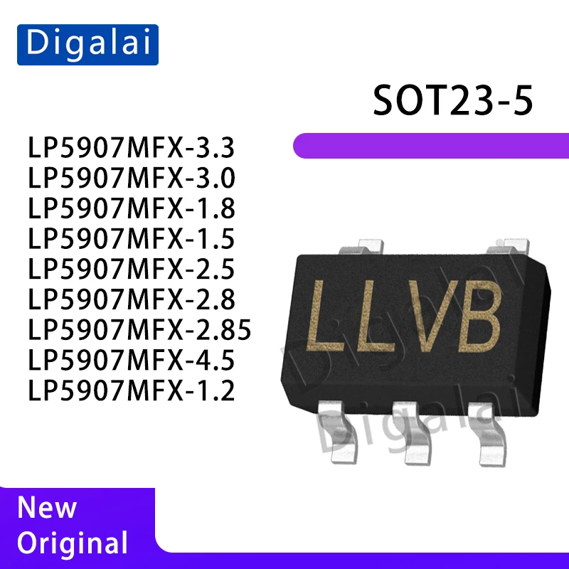 100%New LP5907MFX-3…