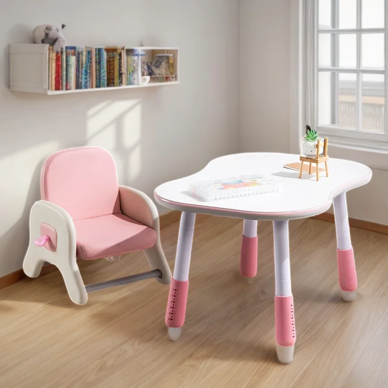 

Children Table Kids Desk Chair Girl Room Desks Tables Elementary Supplies Children's Tavolo Scrivania Bambini Furniture LT