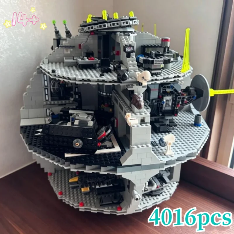 2026 4016pcs Platform Ultimate Weapon Death Star3 Building Blocks Bricks Battle Station Toys For Adult Birthday Christmas Gifts