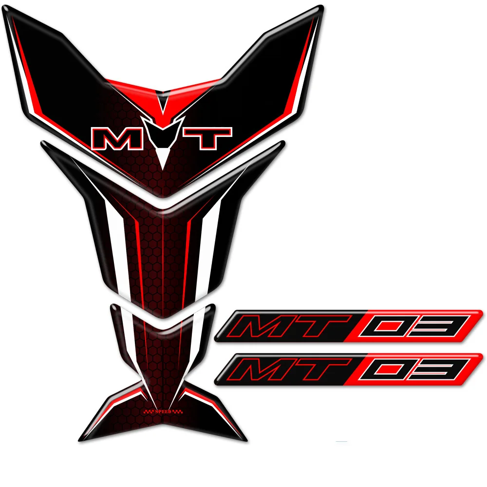 

Мотоциклетная накладка на топливный бак, защита масляного бака для Yamaha MT03 MT-03 MT 03, 3D наклейка, наклейка