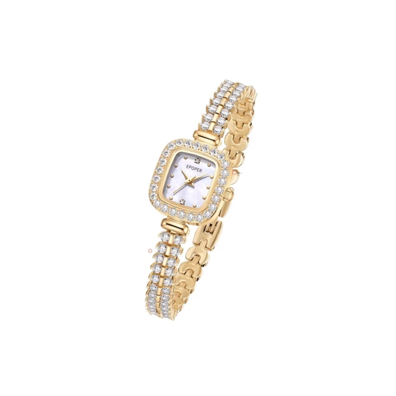 

Little Golden Spike Watch Women's Bracelet Small Delicate Wheat Spike Light Luxury Mermaid Women's Watch