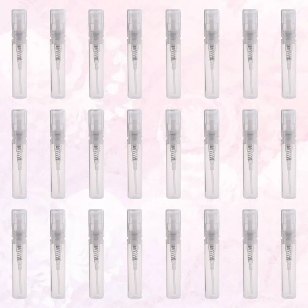 50Pcs 3Ml Small Spray Bottles Refillable Reusable Leakproof Compact Perfume Splitter Atomizer for Travel Party Appointment