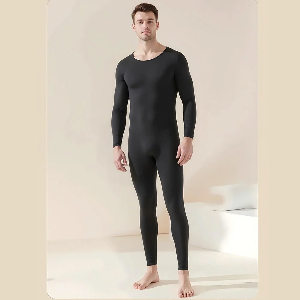 

Мужской танцевальный комбинезон SPEERISE для взрослых, цельный, из мягкого эластичного спандекса, с длинными рукавами, боди-юнитард