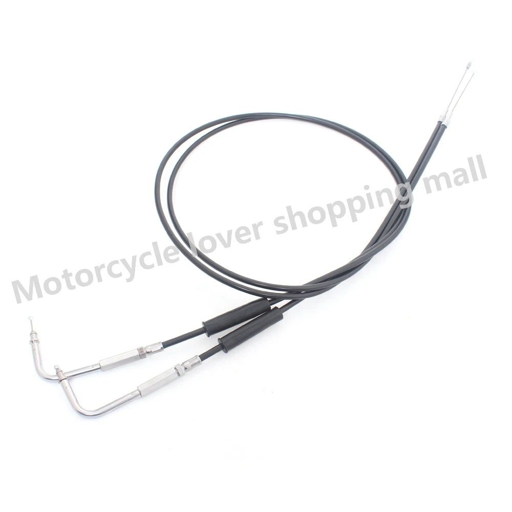 Motorcycle Accessories Black Throttle Cable for Harley Davidson Sportster XL1200 XL883 Dyna Softail Electra Glide 1996-2010 New