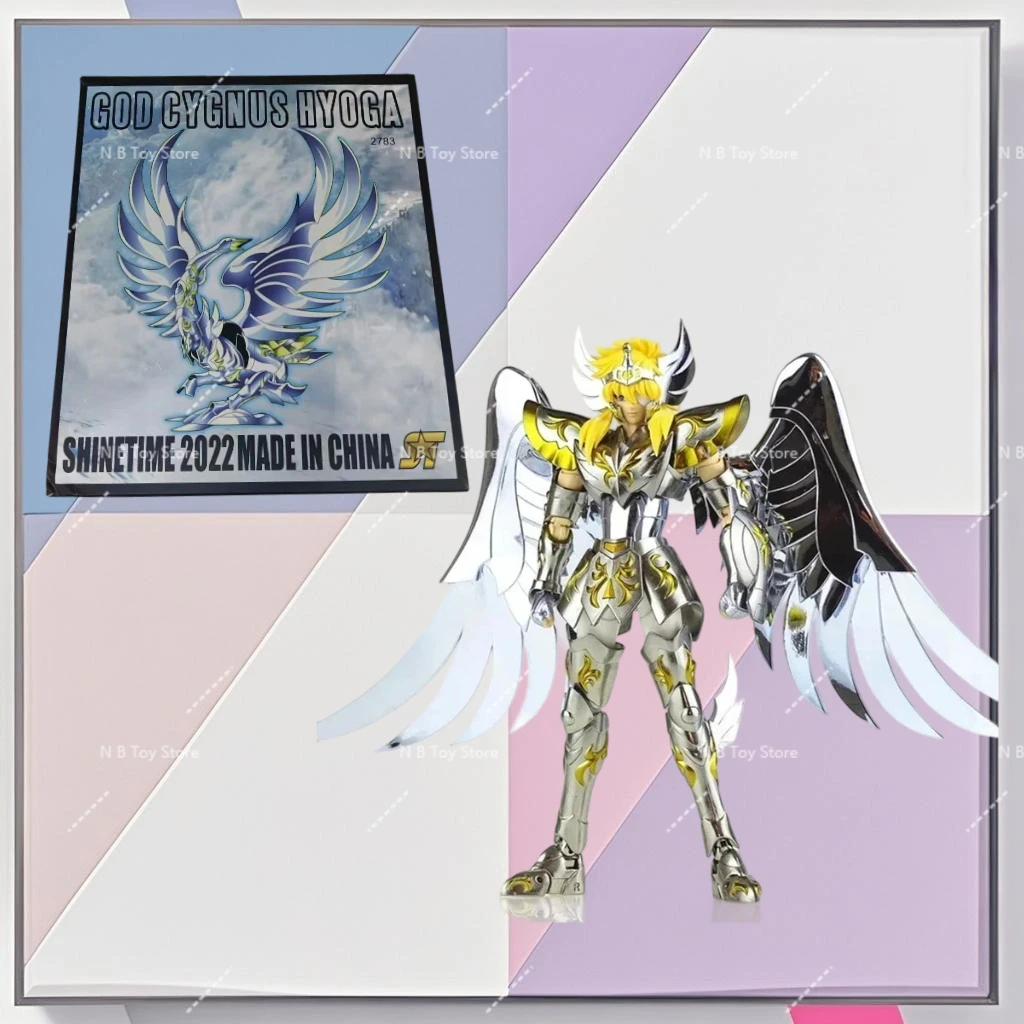 

[In Stock] Shinetime/ST Saint Seiya Model Myth Cloth Ex Hyoga Cygnus God V4 Action Figure of The Knights of Zodiaco Bronze