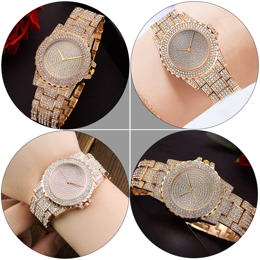 

Elegant Quartz Watch Women Wristwatch Stylish Female Business Watch Comfortable Alloy Glass Design Women Wristwatch