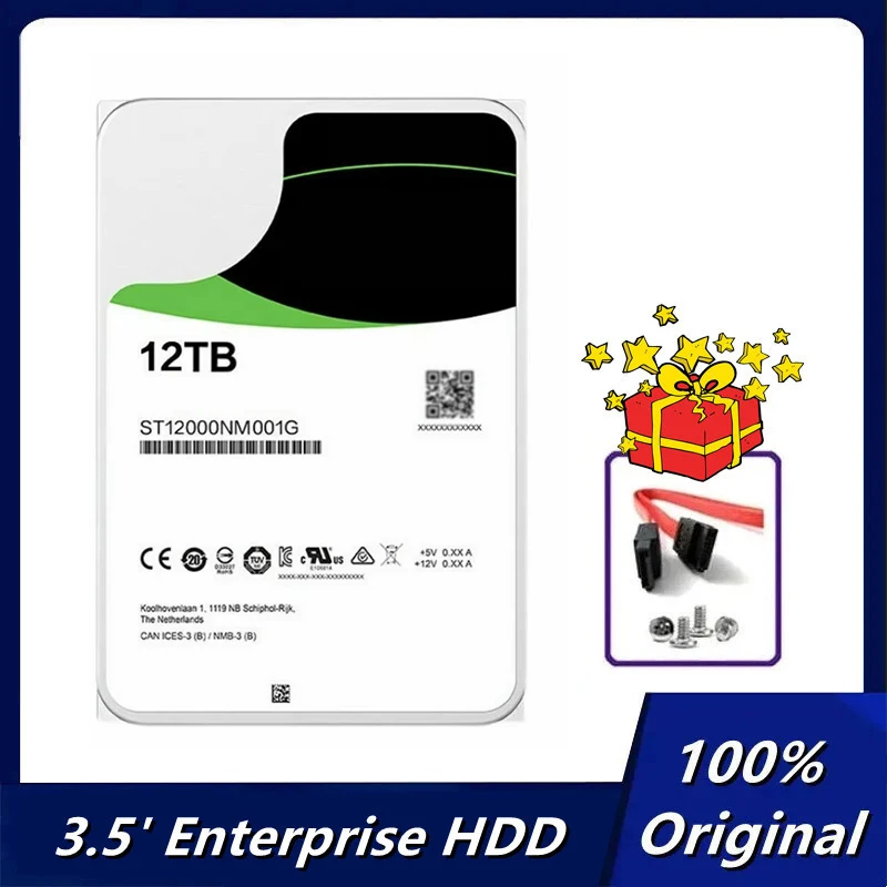 Brand New 12TB HDD 7200rpm 256MB Cache SATA III 3.5