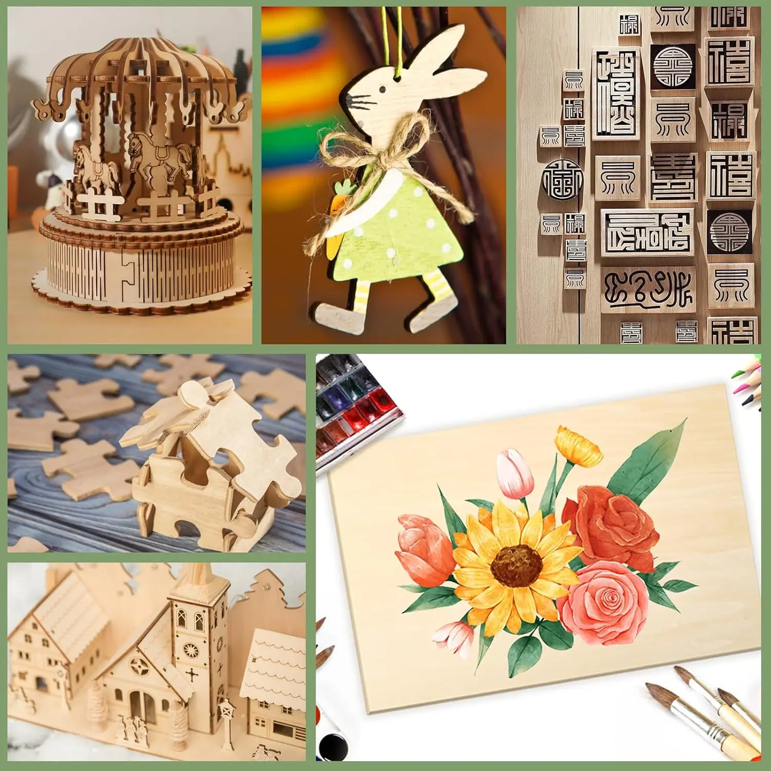 36 Pack 1/8 Inch Basswood Sheets for Crafts, Laser Cutting, Wood Burning & Model Making