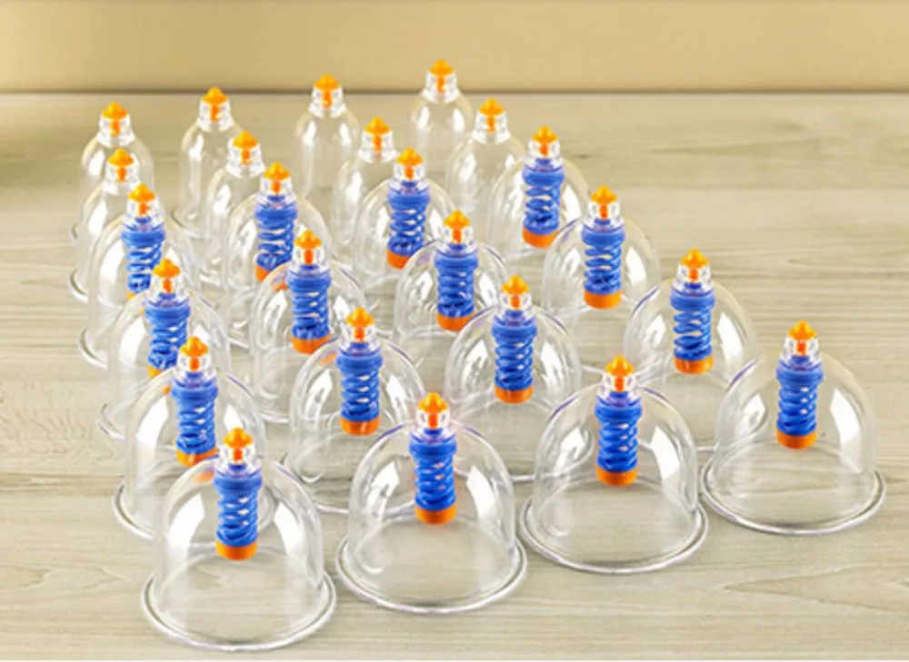 

Набор присосок для домашнего использования с магнитотерапией, набор вакуумных банок с затяжкой рукой.