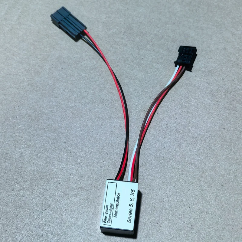 A58X-dla BMW serii 5 E60 E61 2005-2010 mata na siedzenie pasażera czujnik obecności Emulator siedzenia SRS części emulatora