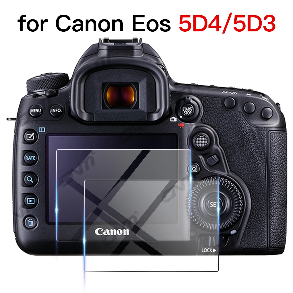 2er Pack gehärtetes Glas für Canon EOS 5d Mark IV III 5DSR 5ds Kamera Displays chutz folie Anti-Kratzer Zubehör Schutz glas