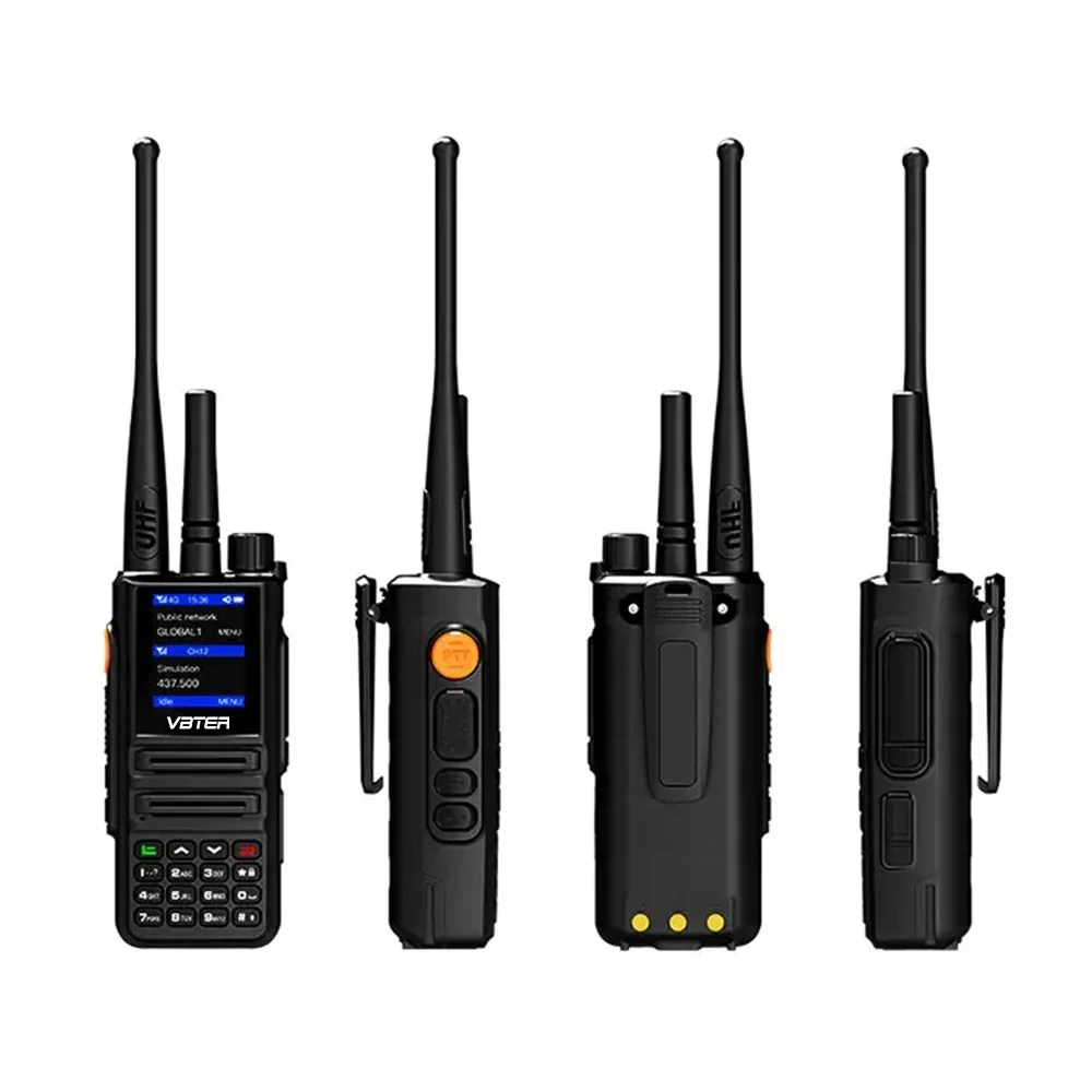 

VBTER Zello WBT-889 4G Handheld Walkie Talkie Sim Card WiFi Internet Radio Long Ran 100 Miles Professional POC Vox Communication