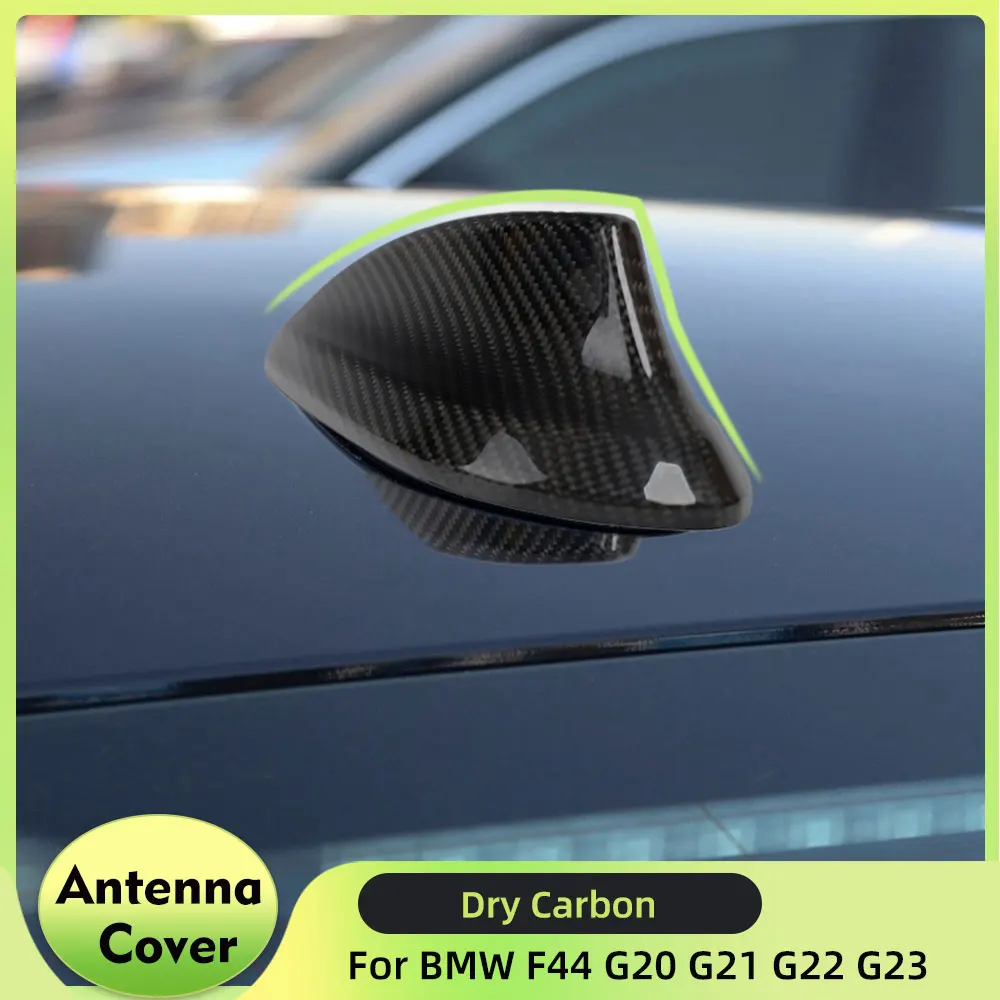 

Prepreg Dry Carbon Car Roof Antenna Cover for BMW 2 Series F44 3 Series G20 G21 4 Series G22 G23 Roof Antenna Cover Caps