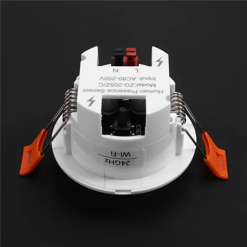 

Wi-Fi-24G Умный датчик присутствия человека с точностью обнаружения яркости Tuya Интеллектуальный датчик микроможения человека-Y41A