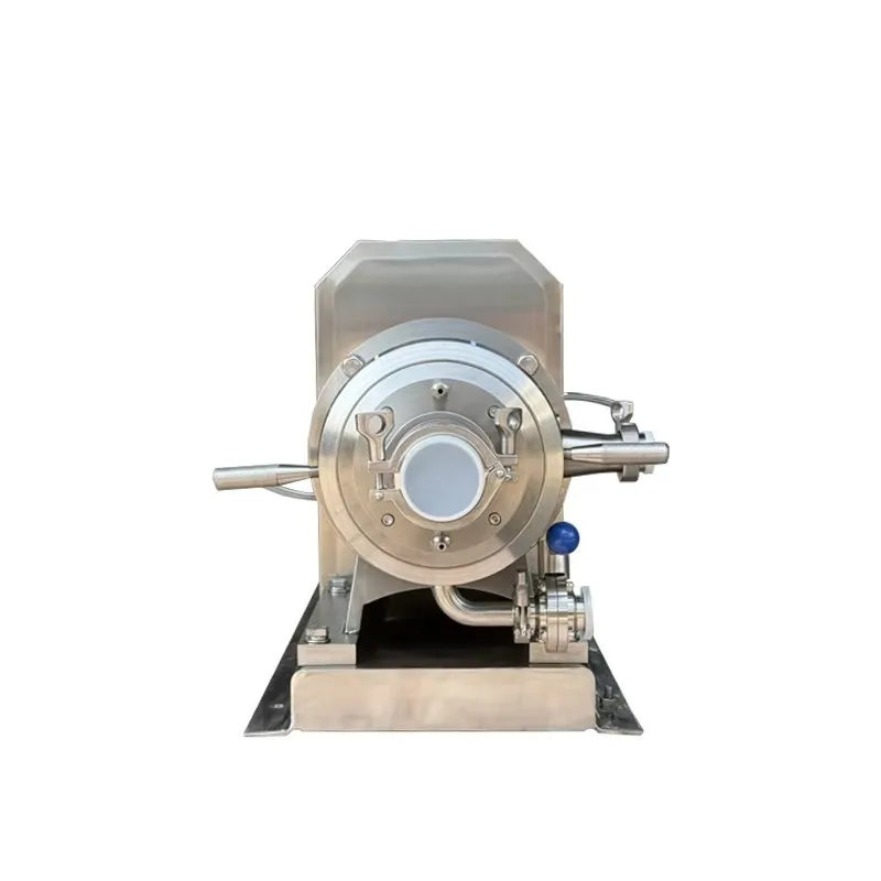 Sanitary Stainless Steel Manufacturer Price Mayonnaise Jam Horizontal Pipe Colloid Grinder Grinder Nut