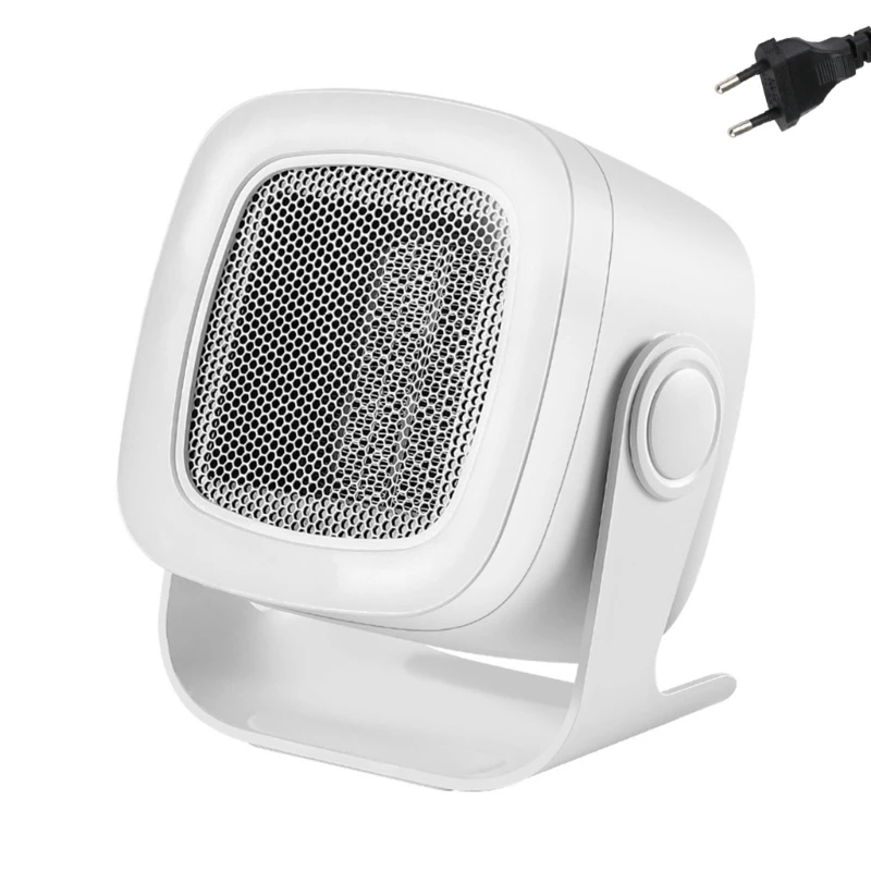 

D0AB Portable Electric Space Heater Ceramic Fan Heater 2 Gear Electric Heater for Home Office Dormitory Quiet Heating