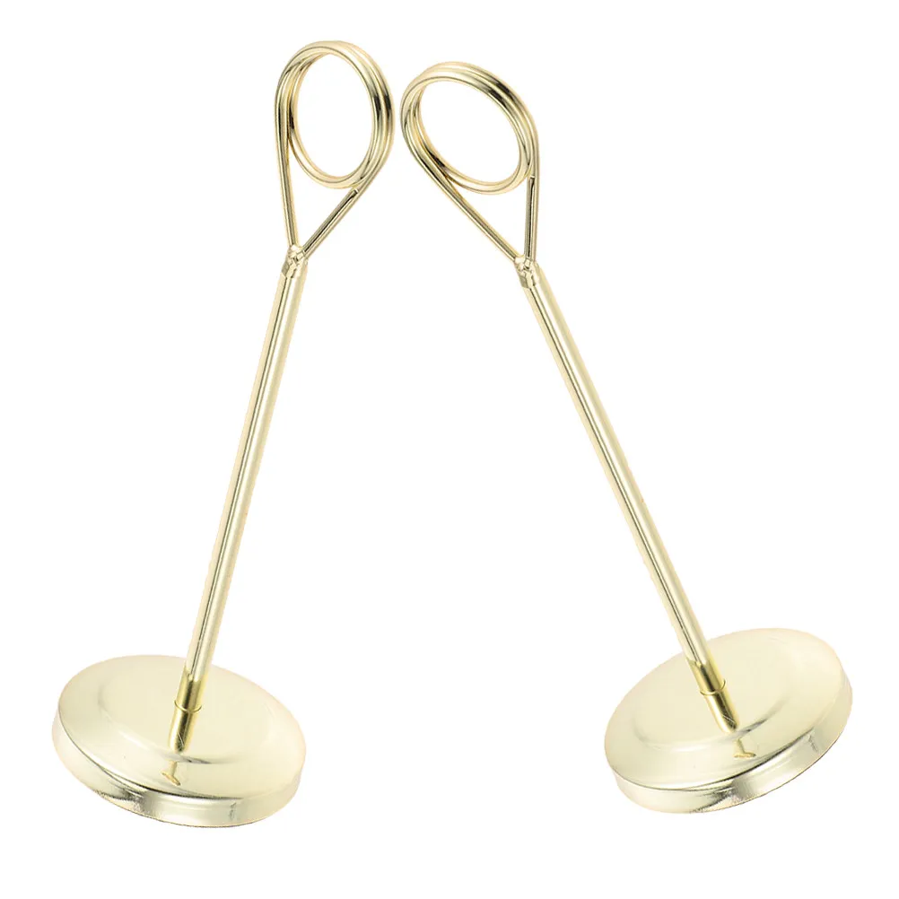 2 pcs Holder Card Display Office Halloween Christmas New Year Card Holder Table Number Card Number Holder Table Seat