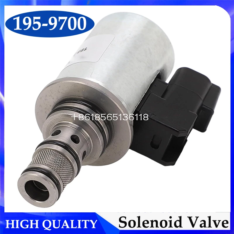 

Solenoid Valve 195-9700 1959700 For Machine 120H 140H 160H D5M D6M D6R 924G 938G 515 525 535B