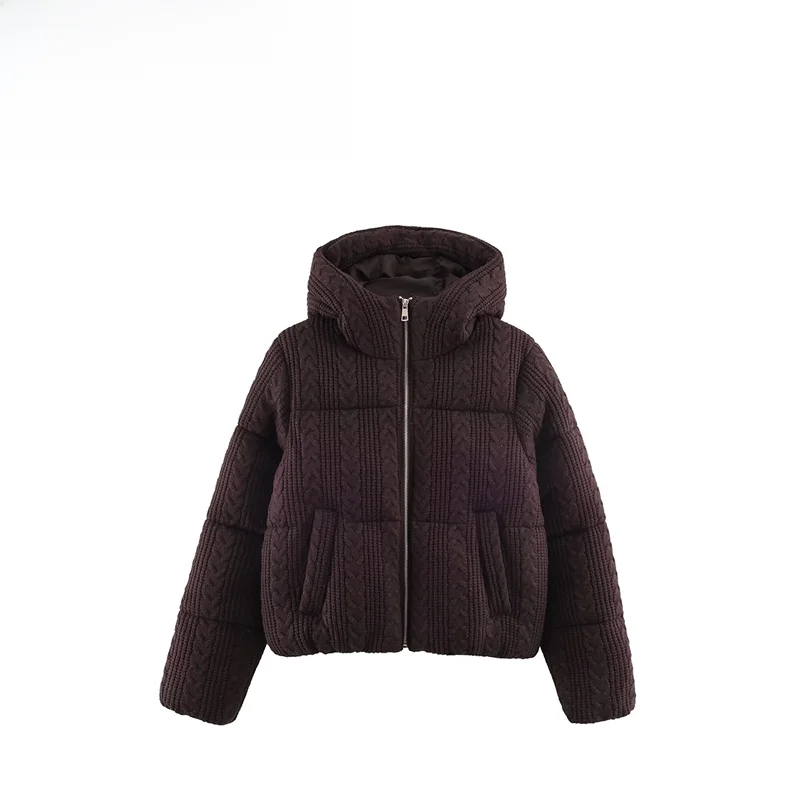 

Модный осенний хлопковый джет с капюшоном, простая женская одежда Sli Quali, повседневная верхняя одежда для женщин