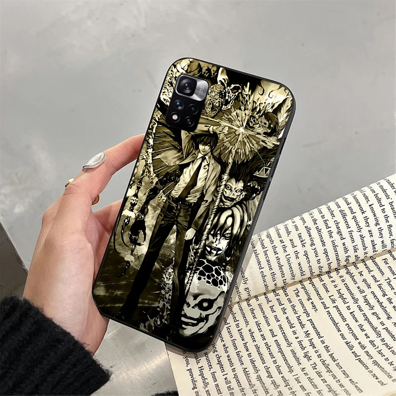 

Phone Case For Xiaomi Redmi note 14 Pro 14 13 12 11 10 Pro 14S 12S 11S Redmi 14C 13C 10 Anime Death Note