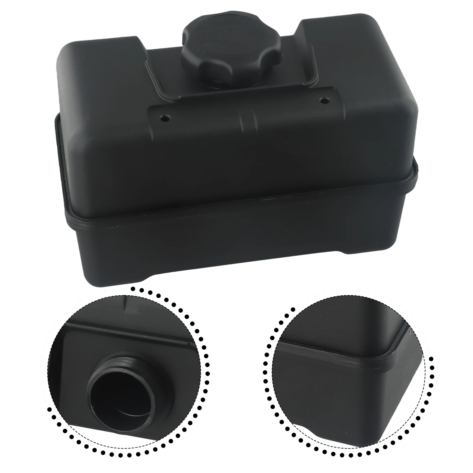 

Durable Fuel Tank Oil Tank Plastic With Cover493337 397928 4-Quart 490572 691993 For Remote Mounting Fuel Tank