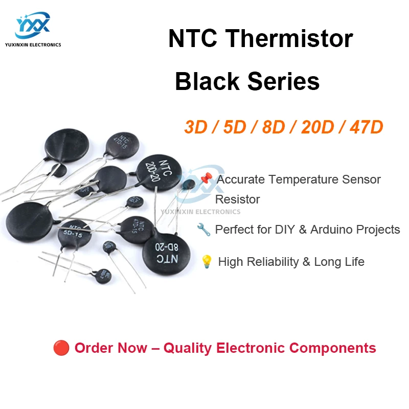 Ntc Thermistor Blac…