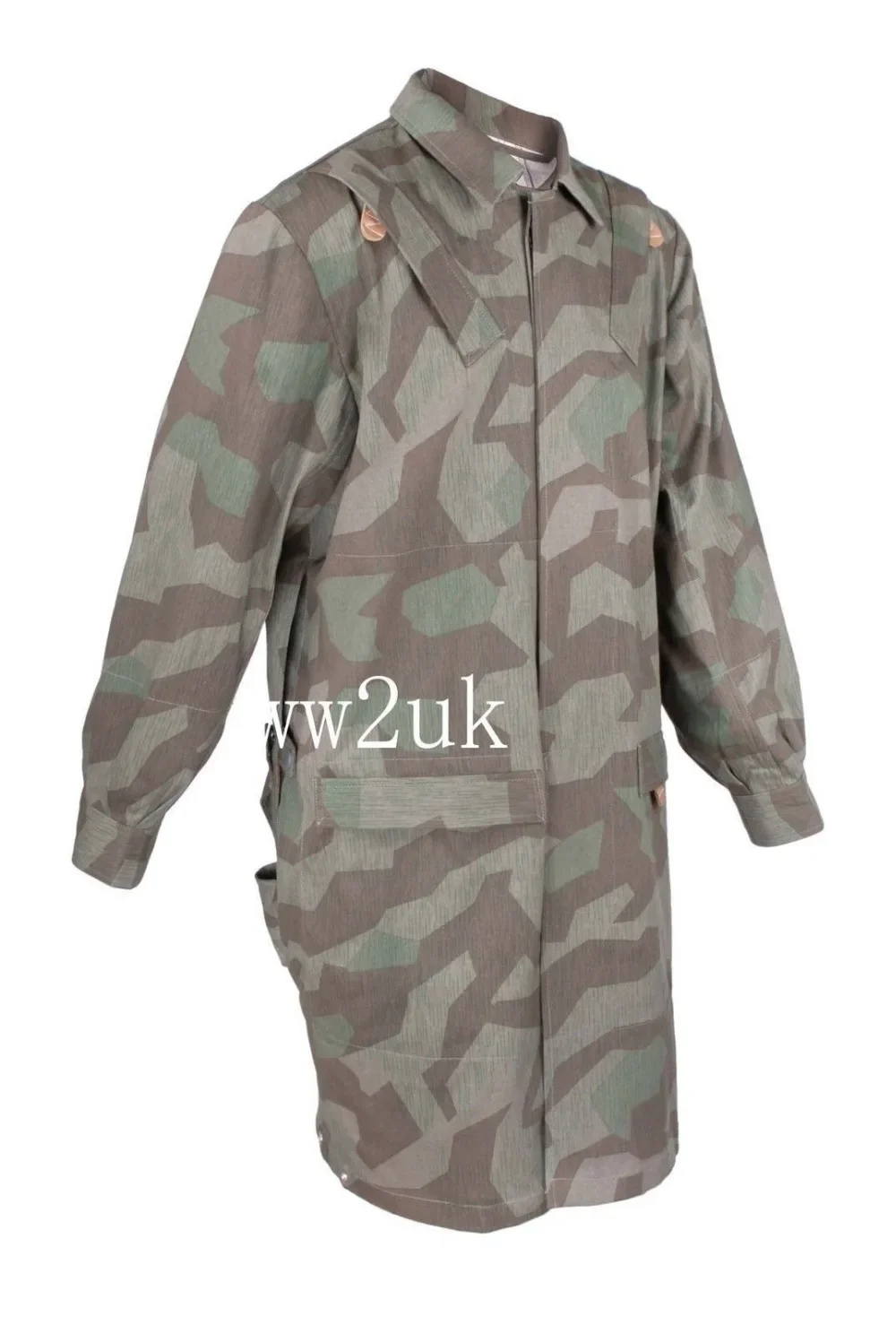 الحرب العالمية الثانية الألمانية النخبة المظلي FALLSCHIRMJAEGER سبلينتر كامو سموك الزي العسكري جمع إعادة تمثيل الحرب