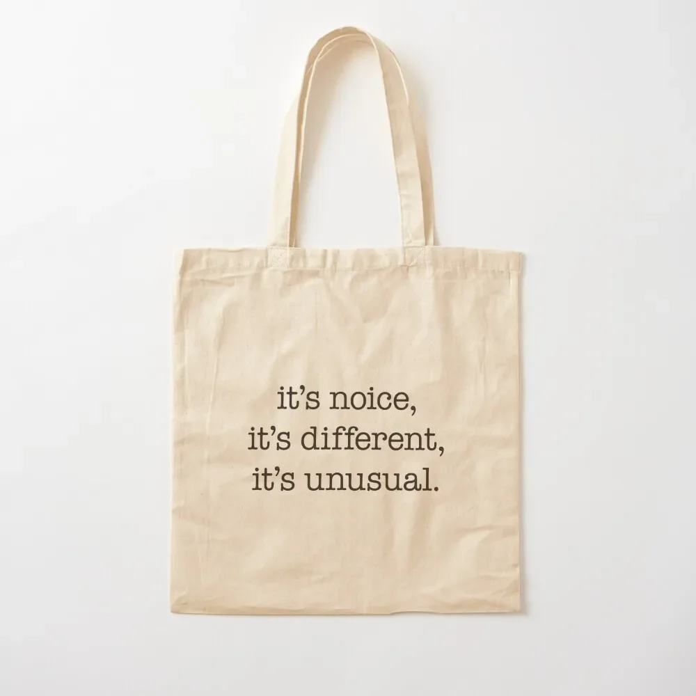 

It’s noice, it’s different, it’s unusual – Kath and Kim, black type Tote Bag female bag foldable reusable bag